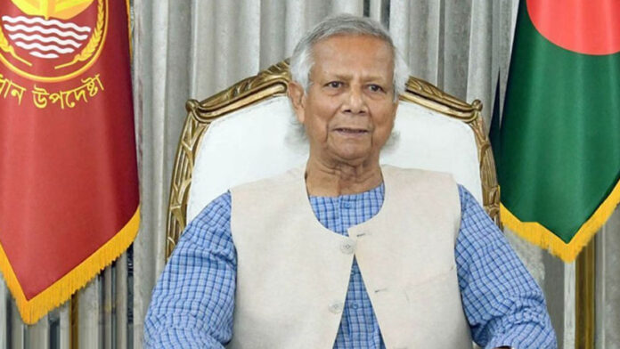 প্রধান উপদেষ্টা অধ্যাপক মুহাম্মদ ইউনূস