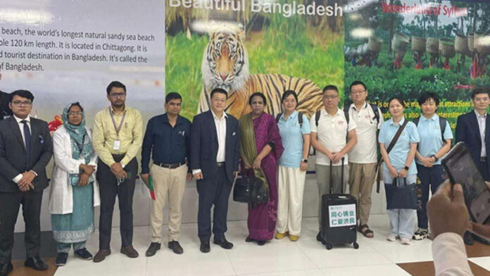 চীনের চিকিৎসক প্রতিনিধি দল