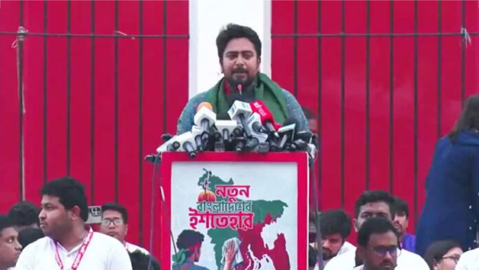 আহ্বায়ক নাহিদ ইসলাম