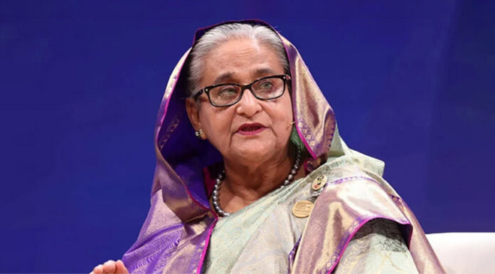 আওয়ামী লীগের নেত্রী শেখ হাসিনার