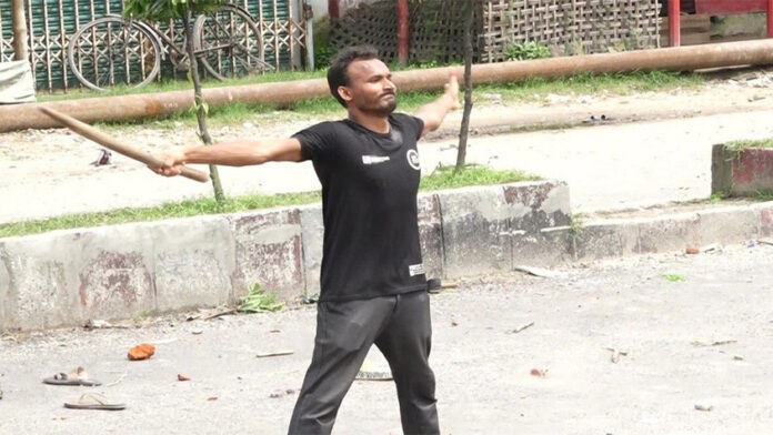 বেগম রোকেয়া বিশ্ববিদ্যালয়ের শিক্ষার্থী আবু সাঈদ