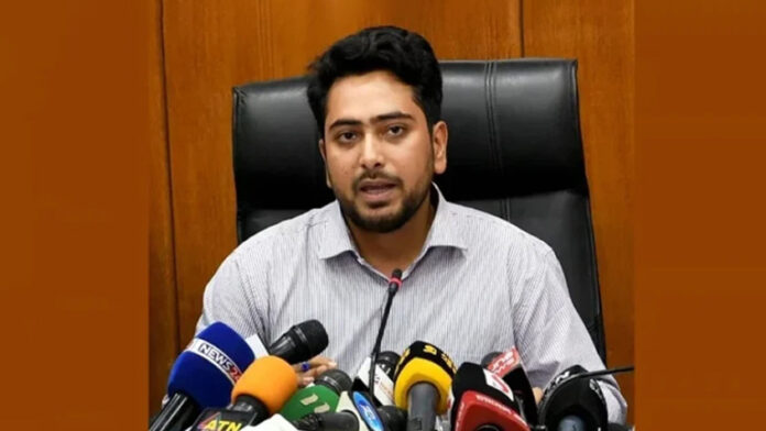 এনসিপি আহবায়ক নাহিদ ইসলাম