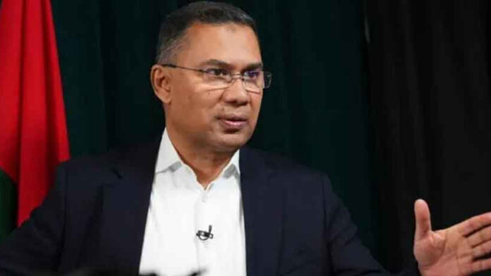 বিএনপির ভারপ্রাপ্ত চেয়ারম্যান তারেক রহমান