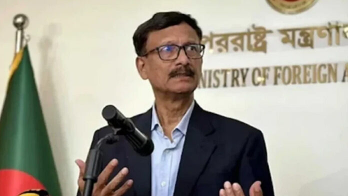 পররাষ্ট্র উপদেষ্টা মো. তৌহিদ হোসেন