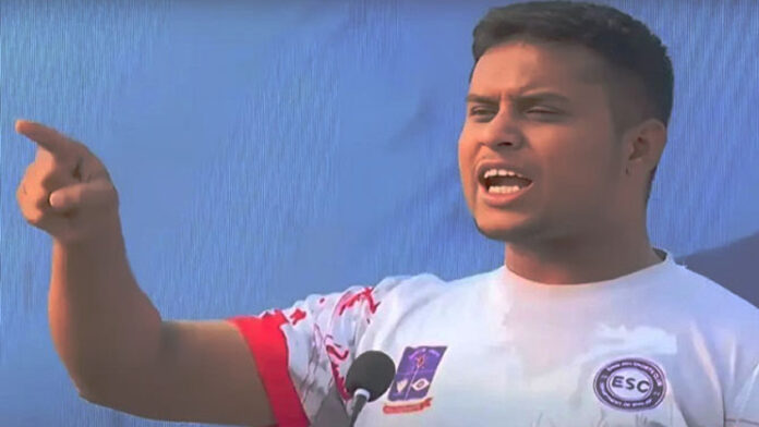 এনসিপির দক্ষিণাঞ্চলের মুখ্য সংগঠক হাসনাত আব্দুল্লাহ