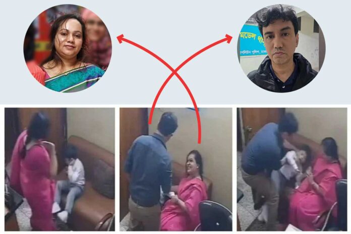 পল্টনে শারমিন একাডেমিতে শিশু নির্যাতনকারী খোদ প্রিন্সিপাল শারমিন জাহান ও তার স্বামী পবিত্র কুমার বড়ুয়া